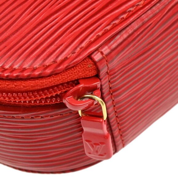 Louis Vuitton Red Epi Ecrin Bijou 10 Jewelry Case Pouch - Picture 5 of 8